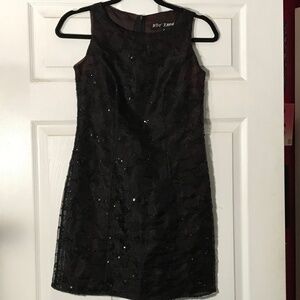 Betsey Johnson Black Mini Cocktail Dress